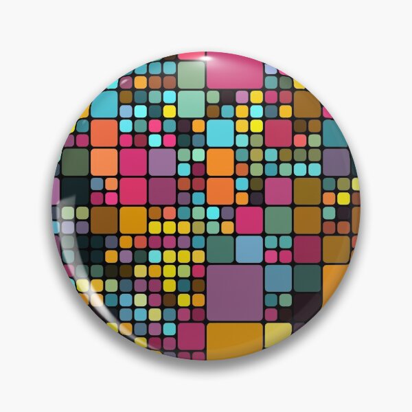 Item preview, Square mosaic pattern designed and sold by Aenota.