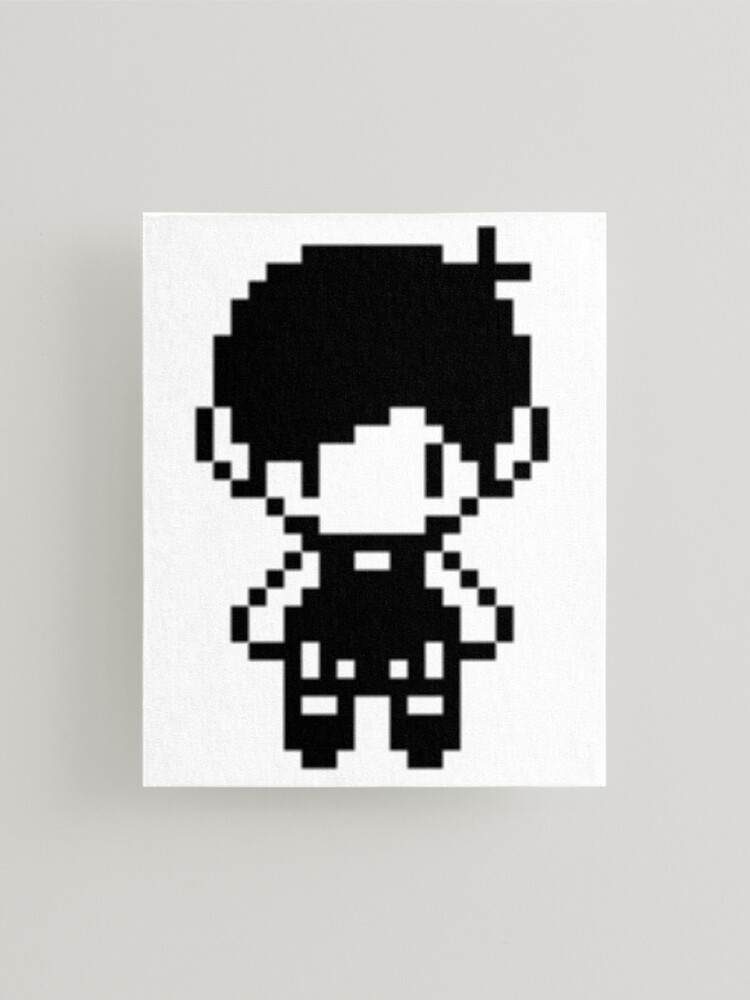 OMORI Sprite | Mounted Print