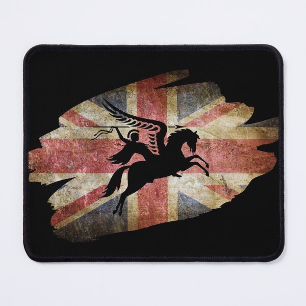 Item preview, Parachute regiment Pegasus on Union Jack  designed and sold by PinnockDesigns.