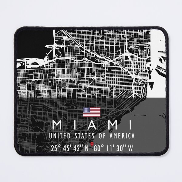 Item preview, MIAMI MAP USA designed and sold by hatimelhag.