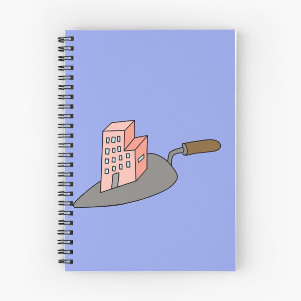 Item preview, children's drawing logo of a construction company designed and sold by malliara.