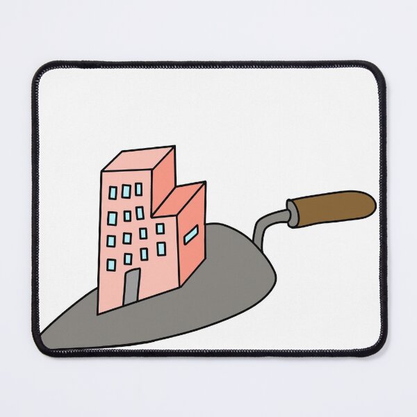 Item preview, children's drawing logo of a construction company designed and sold by malliara.