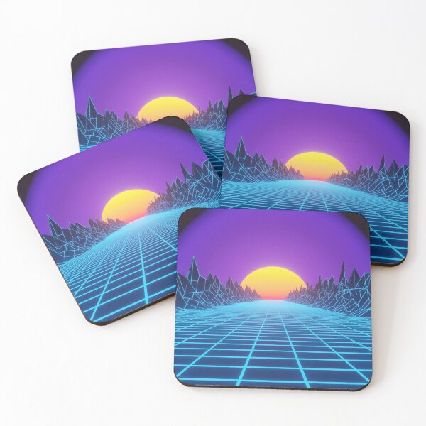 Item preview, Retrowave Mountain Sunset designed and sold by Grant Gladden.