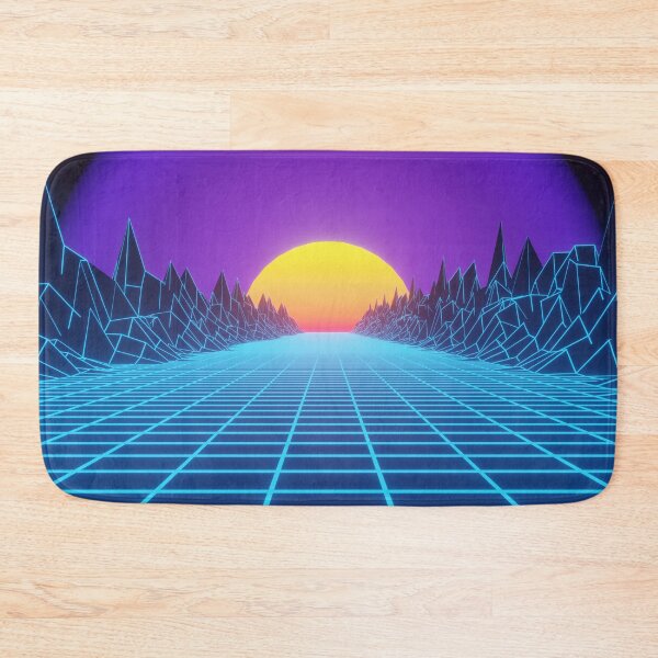 Item preview, Retrowave Mountain Sunset designed and sold by Grant Gladden.