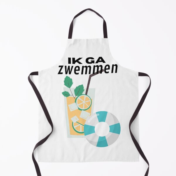 Item preview, Ik ga zwemmen in Bacardi Lemon designed and sold by Zoef-Design.