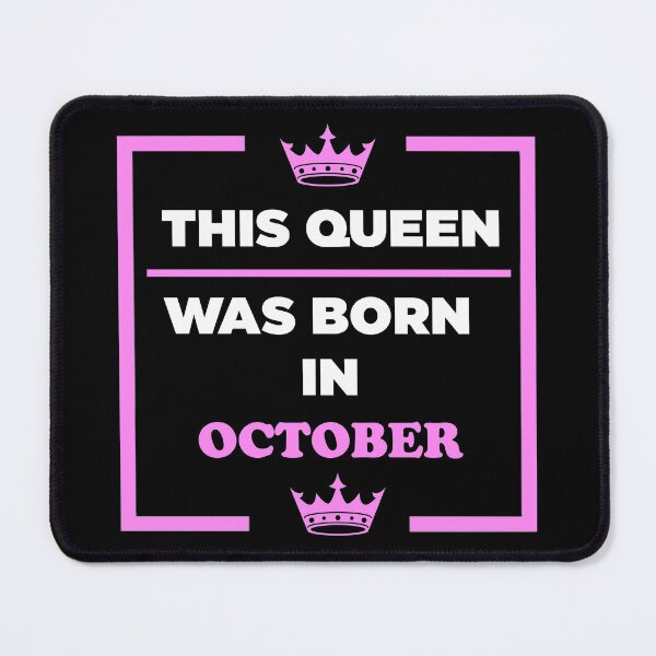 Item preview, Women This Queen Was Born In October Happy Birthday To me  designed and sold by Rami Khalifah.