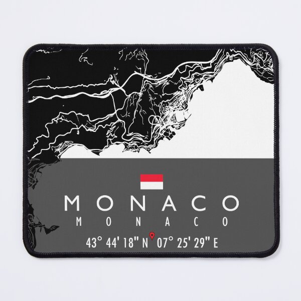 Item preview, MONACO CITY MAP designed and sold by hatimelhag.