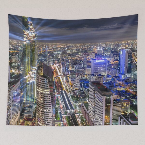 Item preview,   Bankok,Thailand print,Canvas print, Bankok wall art,  Bankok Panoramic,widescreen prints,canvas wall art designed and sold by eyesight4vision.