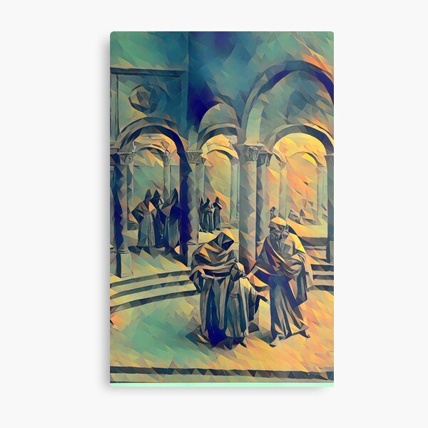 Finding Jesus in the Temple Metal Print