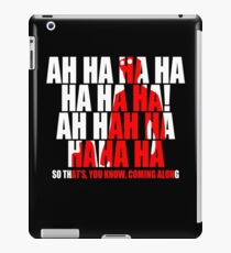 Dr Horrible Laugh iPad Case/Skin