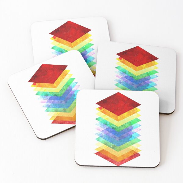 Item preview, Abstract Rainbow Diamond Design designed and sold by Colorcore.