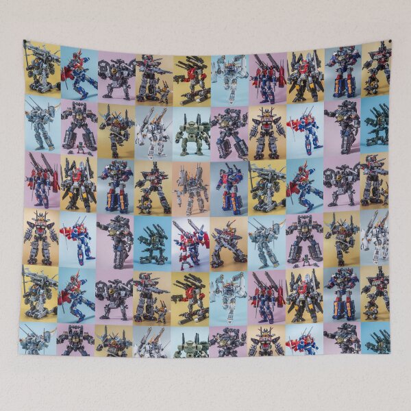 Item preview, Diaclone Reboot Collage designed and sold by TFsquareone.