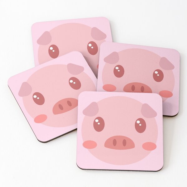 Item preview, Porker Dot (pink) designed and sold by animinimal.