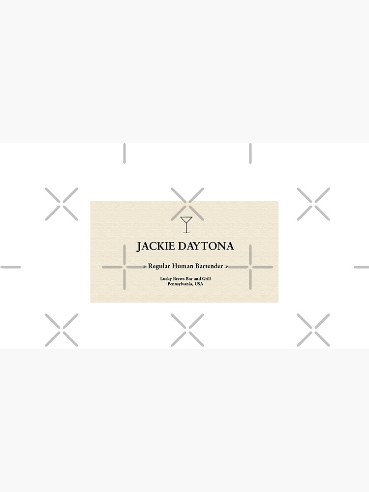 Aperçu 7 sur 7. Casquette avec l'œuvre Jackie Daytona : barman ordinaire créée et vendue par katewins.