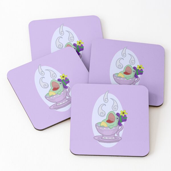 Item preview, Tiny Screaming Frog Loves a Cup of Tea designed and sold by Screaming-Frog.