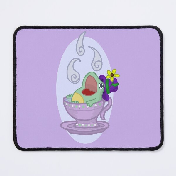 Item preview, Tiny Screaming Frog Loves a Cup of Tea designed and sold by Screaming-Frog.