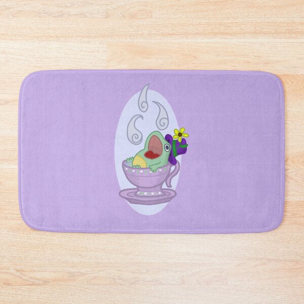 Item preview, Tiny Screaming Frog Loves a Cup of Tea designed and sold by Screaming-Frog.
