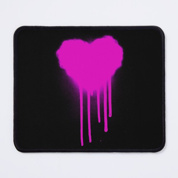 Item preview, Drippy Graffiti Heart Pink designed and sold by that5280lady.