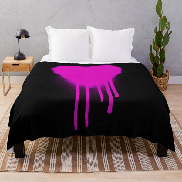 Item preview, Drippy Graffiti Heart Pink designed and sold by that5280lady.