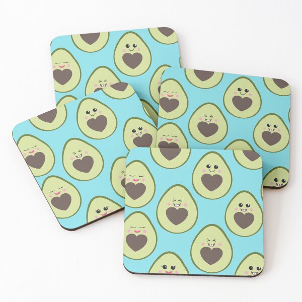 Item preview, Aqua avocado party designed and sold by QuirkyCraftz.