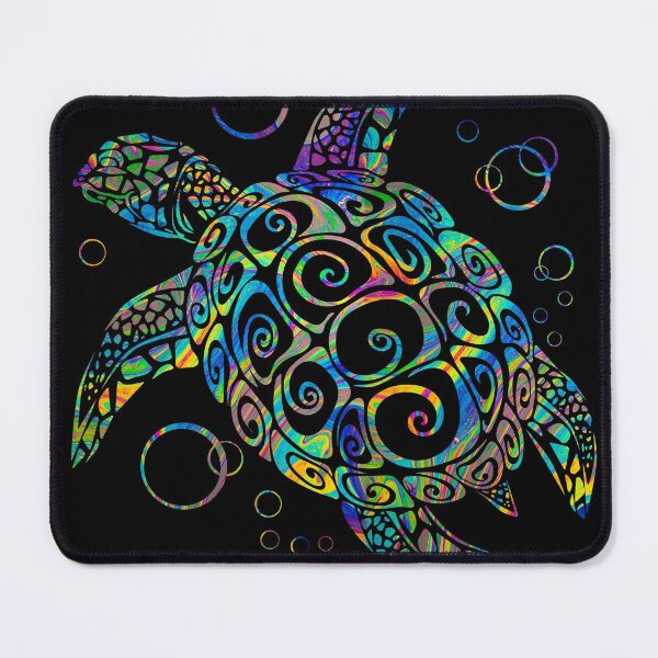 Item preview, Hawaiian Tie Dye Sea Turtle designed and sold by tropical_dream.