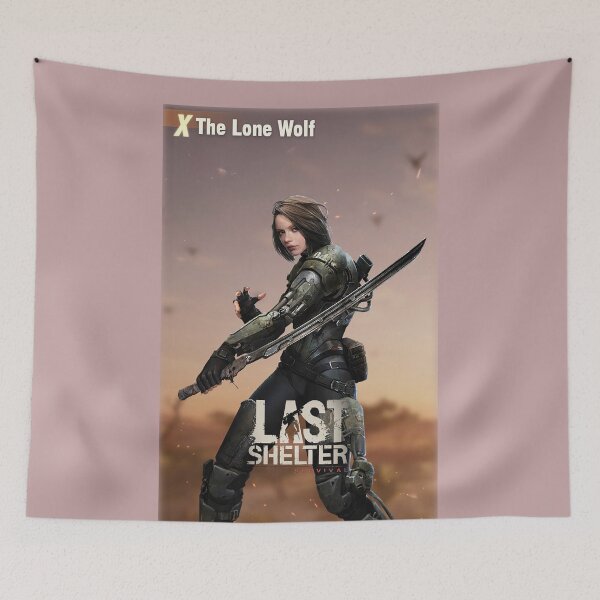 Item preview,  LAST shelter survival hero (The Lone Wolf) designed and sold by Alexcomrie.