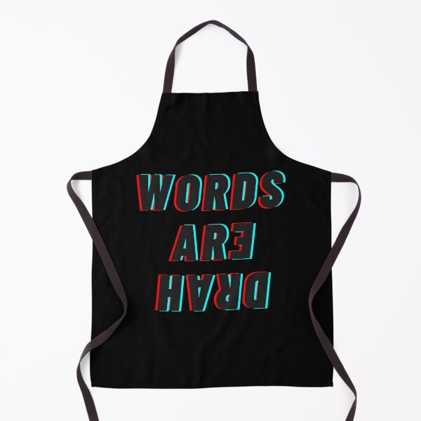 Item preview, Words Are Hard (Black) designed and sold by Colorful Misfits.