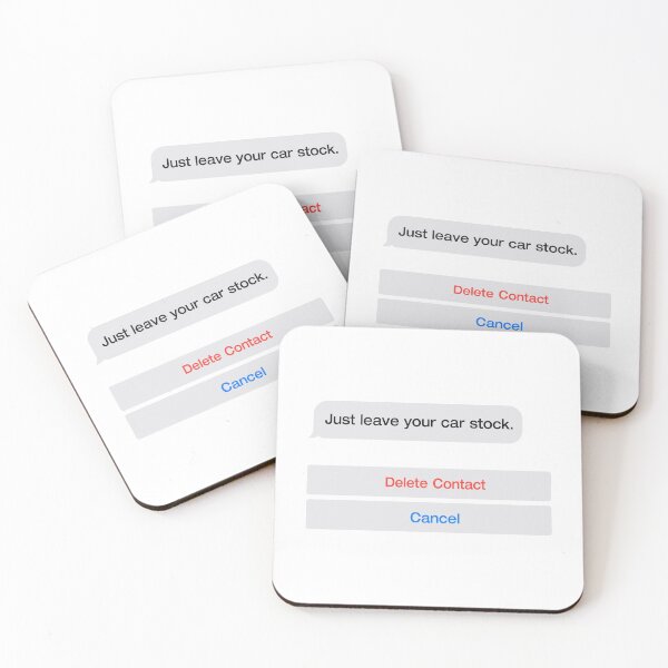 Item preview, Just leave your car stock meme designed and sold by IssKa.