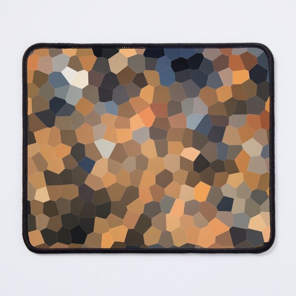 Item preview, Musselroe Bay Lichen in Coral and Charcoal  designed and sold by Jenie Yolland.