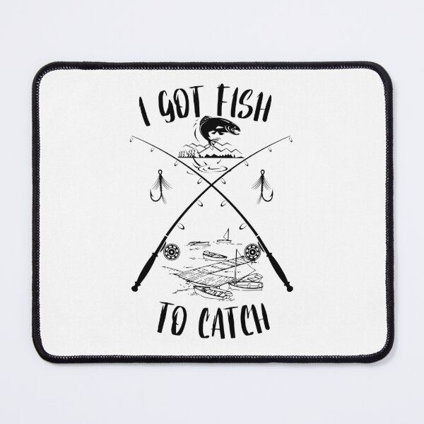 Item preview, I Got Fish to Catch Fishing Dock designed and sold by CarantinedChaos.