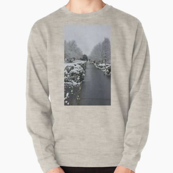 Snowy Pathway Pullover Sweatshirt