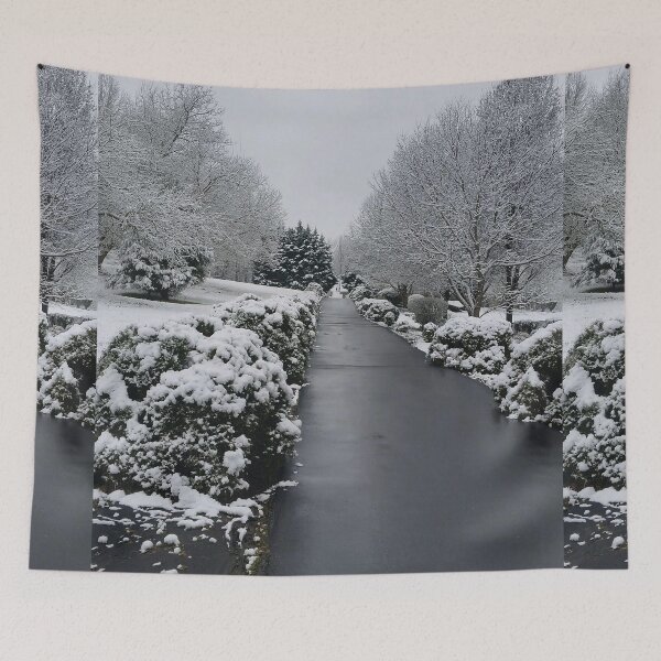 Item preview, Snowy Pathway designed and sold by Night-parade.