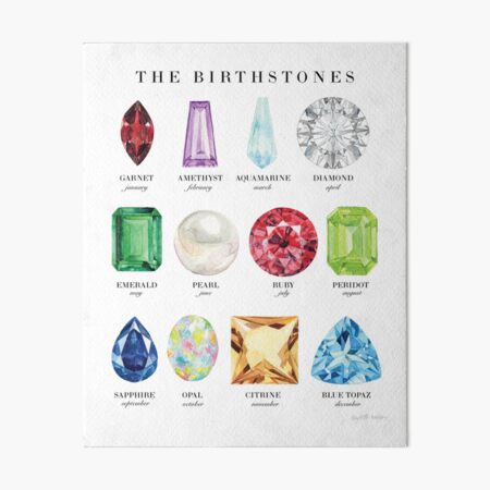 Item preview, The Birthstones designed and sold by Elizabeth Weglein.