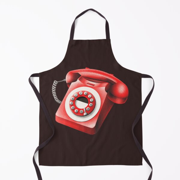 Item preview, Red Retro Phone designed and sold by Juliarch.