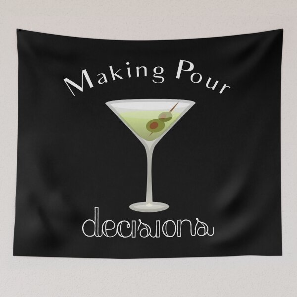 Item preview, Making Pour Decisions with Margarita Glass designed and sold by Swigalicious.