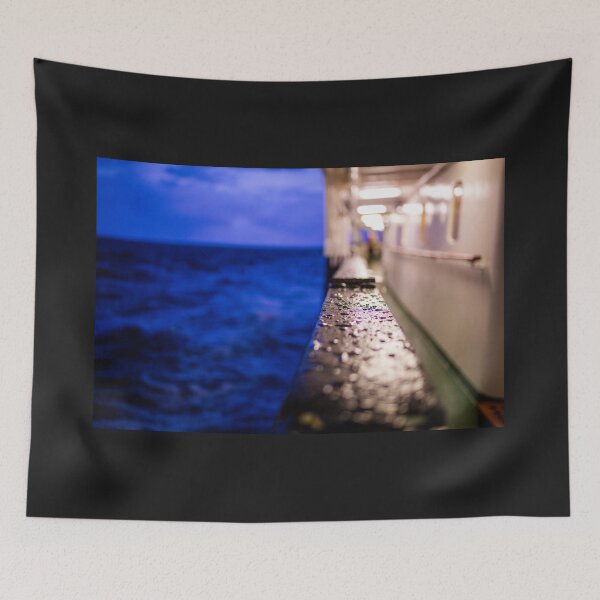 Item preview, Blue. Black. White. MS Lofoten designed and sold by tutulele.