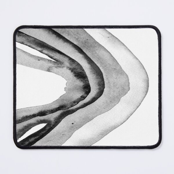 Item preview, Black and White Amethyst - original watercolour made into monochrome art designed and sold by Jenie Yolland.