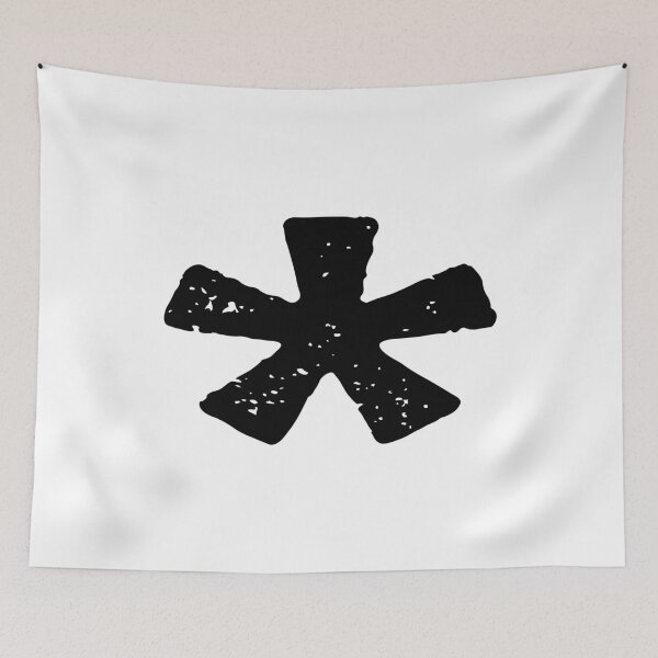 Item preview, Asterisk (*) Star Symbol Typography, Graffiti Text designed and sold by CoolArtGeek.