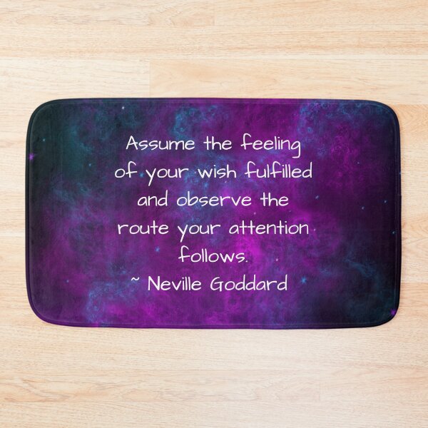 Item preview, Neville Goddard Quote, Assume the Feeling, Law of Assumption Quote designed and sold by MamaSweetea.