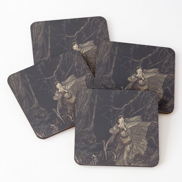 Item preview, Arthur Rackham Undine Vintage Fairytale Illustration  designed and sold by Bellathewilde.