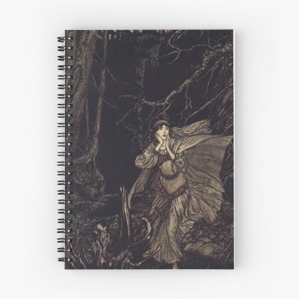 Item preview, Arthur Rackham Undine Vintage Fairytale Illustration  designed and sold by Bellathewilde.