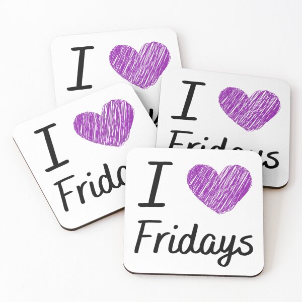 Item preview, I love Fridays  designed and sold by KarinaAmbersley.