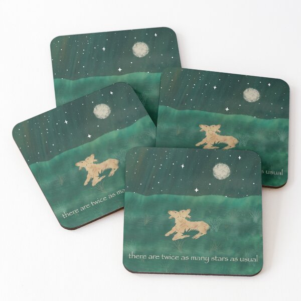 Item preview, Twice as Many Stars w/ text designed and sold by bybrooklynrose.