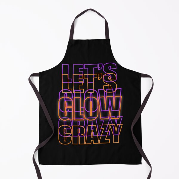 Item preview, Let's Glow Crazy Orange and Purple designed and sold by that5280lady.