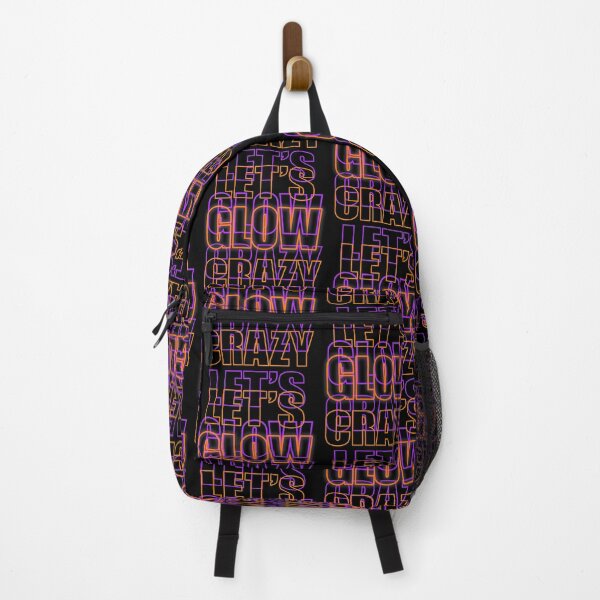 Item preview, Let's Glow Crazy Orange and Purple designed and sold by that5280lady.