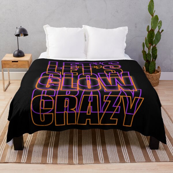 Item preview, Let's Glow Crazy Orange and Purple designed and sold by that5280lady.