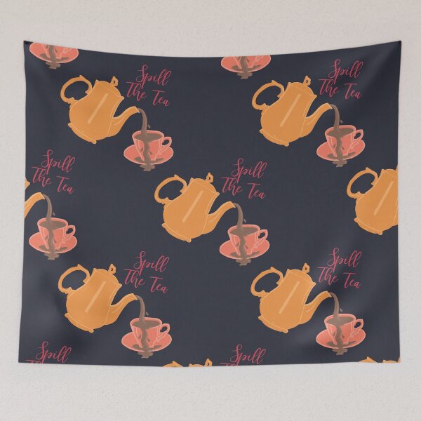 Item preview, Spill the tea designed and sold by Quick Brown Fox Canada.