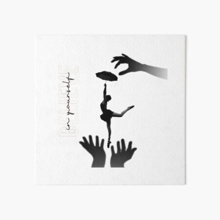 Believe Art Board Print