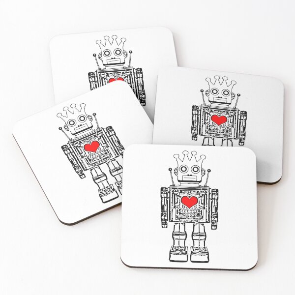 Item preview,  KING ROBOT - LOVE MACHINE. BLACK designed and sold by 5hertz.