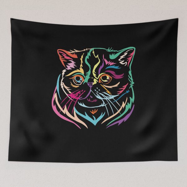 Item preview, Cute exotic shorthair Cat Colored design Gift designed and sold by Usoubmaster.